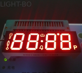 Màn hình LED tùy chỉnh 4 chữ số 7 Phân đoạn cho bộ đếm thời gian lò Cotrol màu đỏ xanh xanh trắng
