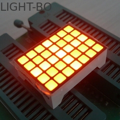 Màn hình ma trận LED vuông 14 Pins màu vàng, 5x7 LED Matrix không thấm nước
