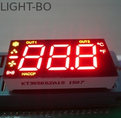 Ultra Red / Yellow 7 Segment LED Hiển thị 0,5 Inch Anode chung cho kiểm soát tủ lạnh