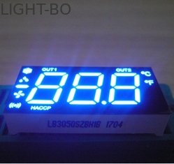 Màn hình LED tùy chỉnh màu xanh, Màn hình LED 7 phân đoạn 7 chữ số cho tủ lạnh
