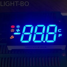 Ba chữ số 7 Phân đoạn Hiển thị LED tùy chỉnh Anode phân cực phổ biến 17mm Chữ số Chiều cao