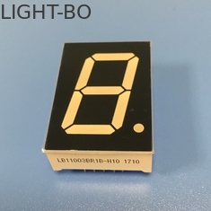 Một chữ số 7 Hiển thị Led phân đoạn Anode chung 60-70mcd Cường độ phát quang 14,2mm