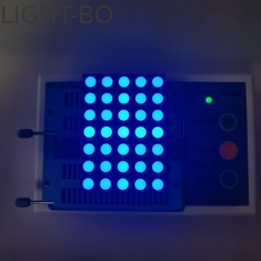 Màn hình LED ma trận chấm sáng màu xanh lam sáng 14 chân 635nm 100mcd 5x7