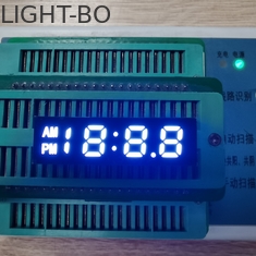 0,25Inch Bốn chữ số 7 phân đoạn Màn hình LED siêu trắng cho đồng hồ