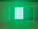 Màu xanh lá cây tinh khiết Màn hình LED 200mcd 5x7 Dot Matrix Keo dán trong suốt