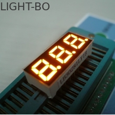 Ba chữ số nhỏ 7 phân đoạn LED hiển thị ghép kênh cho chỉ số vàng