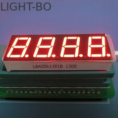 Màn hình LED 7 phân đoạn siêu đỏ để điều khiển nhiệt độ 4 chữ số 0,56-inch