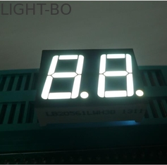 Màn hình LED phân đoạn siêu trắng 0,56 &quot;Cathode 2 chữ số 7 cho các ứng dụng gia đình