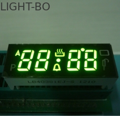 Màn hình LED số đen mặt, 7 phân đoạn 4 chữ số hiển thị với nhiệt độ hoạt động 120C