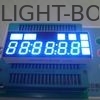 Màn hình LED phân đoạn 10,2mm 6 chữ số Màu xanh / Màu vàng Hiệu suất ổn định