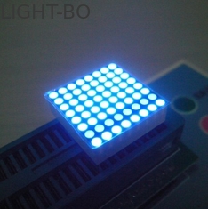 Độ sáng cao 2mm Led Dot Matrix Hiển thị 0.8 Inch bề mặt màu đen