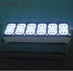 Sáu chữ số 14 đoạn LED hiển thị 80-100mcd / Dice sáng cường độ dễ dàng lắp