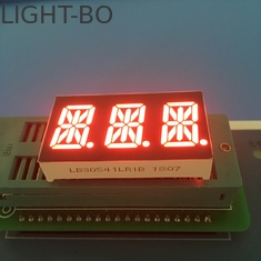 0,54 &quot;3 chữ số 14 phân đoạn LED hiển thị chữ và số siêu sáng màu đỏ LED