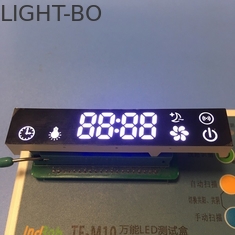 Mô-đun hiển thị LED tùy chỉnh siêu trắng Hiệu suất ổn định cho bảng điều khiển máy hút mùi nhà bếp