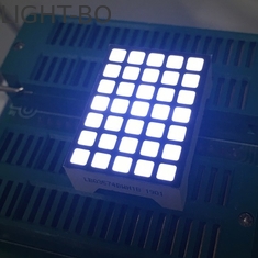Màn hình LED ma trận vuông 5x7 Hiển thị cột cực trắng Anode cột Cathode cho chỉ số nâng