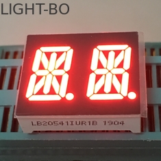 Ultra Red 0,54 Inch Dual Digit 14 Segment Alphanumeric Led Display cho bảng điều khiển