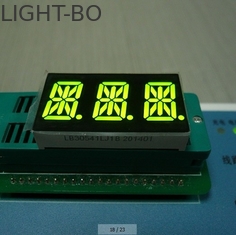 Super Amber Triple Digit 14 Màn hình LED hiển thị đủ màu 0,56 inch cho chỉ báo kỹ thuật số
