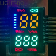 Bán nóng siêu mỏng 2,8mm CHỈ tùy chỉnh Màn hình LED đỏ SM cho Máy đo xung ngón tay
