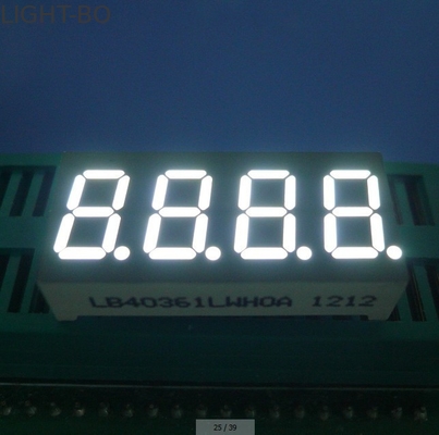 Giá tốt. RoHS bốn chữ số 7 phân đoạn phổ biến Cathode dẫn hiển thị trắng 0,36 inch trực tuyến
