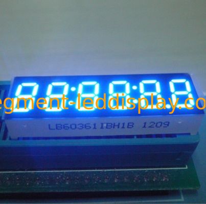 Giá tốt. Siêu sáng màu xanh 6 chữ số 7 phân đoạn LED hiển thị 0,32 inch với bề mặt màu đen trực tuyến