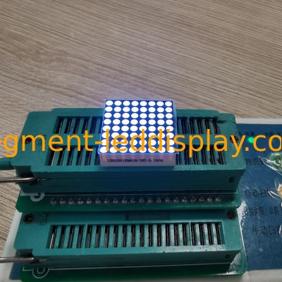 Giá tốt. Màn hình LED màu trắng sáng 2mm 8X8 Dot Matrix màn hình LED phân đoạn màn hình LED trực tuyến
