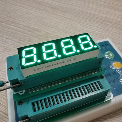 Giá tốt. Màn hình LED sáng màu xanh lá cây tinh khiết 0,56 inch 4 chữ số 7 phân đoạn cho các thiết bị điều khiển trực tuyến