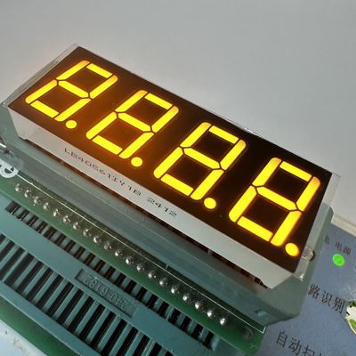 Giá tốt. Ultra Bright Amber 4 Digit 14.2mm 7 Segment LED Display Common Anode Để kiểm soát nhiệt độ trực tuyến