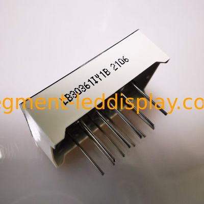 Giá tốt. Khung quang phổ biến siêu sáng Amber 7 phân đoạn 3 chữ số 9.2mm màn hình LED cho đồng hồ bảng điều khiển trực tuyến