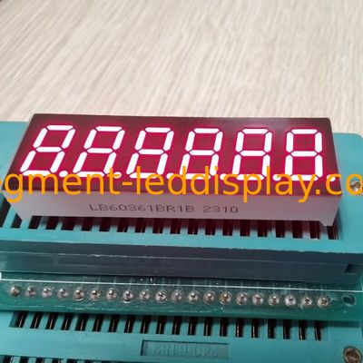 Giá tốt. Màn hình LED màu vàng 6 chữ số 0,36 inch 7 phân đoạn, được sử dụng rộng rãi cho bảng điều khiển trực tuyến
