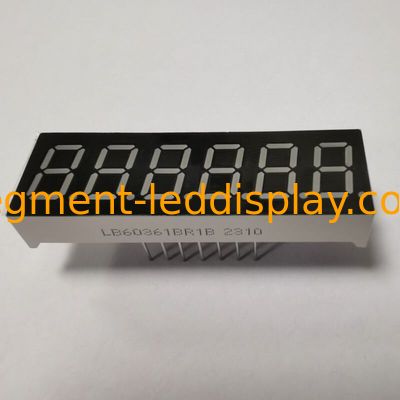 Giá tốt. Màn hình LED màu xanh 6 chữ số 0,36 inch 7 phân đoạn, được sử dụng rộng rãi cho bảng điều khiển trực tuyến