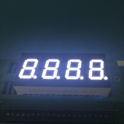Giá tốt. Ultra Bright White 4 Digit 0.4inch 7 Common Cathode Segment LED Display cho bảng điều khiển trực tuyến