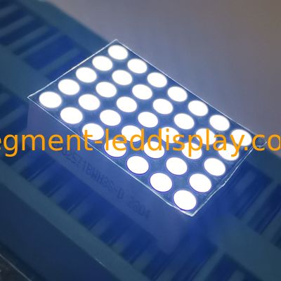 Giá tốt. Ultra Bright White 0,7 inch 1,9mm 5 X 7 Dott Matrix LED Display trực tuyến