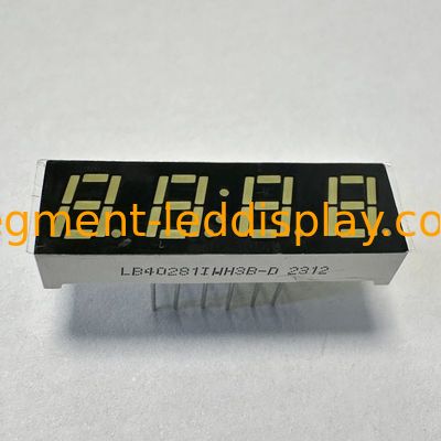 Giá tốt. Màn hình LED 7mm Ulrta Đỏ sáng 4 chữ số 7 phân đoạn Công thức chung cho bảng điều khiển đa số trực tuyến