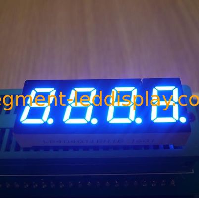 Giá tốt. Bảng điều khiển công cụ 0.4 inch 4 chữ số 7 đoạn hiển thị Led siêu sáng màu xanh phát ra màu trực tuyến