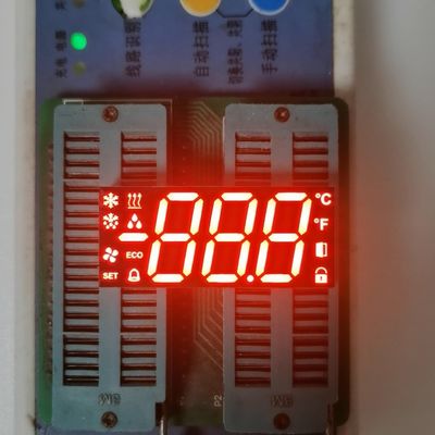 Giá tốt. Ultra Bright Red Common Cathode Custom Seven Segment Led Display cho điều khiển tủ lạnh / tủ đông trực tuyến