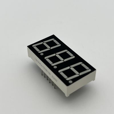 Giá tốt. Công thức phổ biến Ultra Bright Red Surface LED Display 7 Segment 3 chữ số 14.2mm cho Bộ điều khiển nhiệt độ trực tuyến