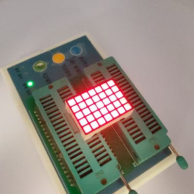 Giá tốt. Super Bright Red 5 * 7 Square DOT Matrix LED Display cho chỉ số sàn thang máy trực tuyến