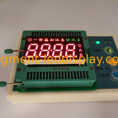 Giá tốt. 4 chữ số 7 phân đoạn màn hình LED cathode chung cho bộ điều khiển điều hòa không khí trực tuyến
