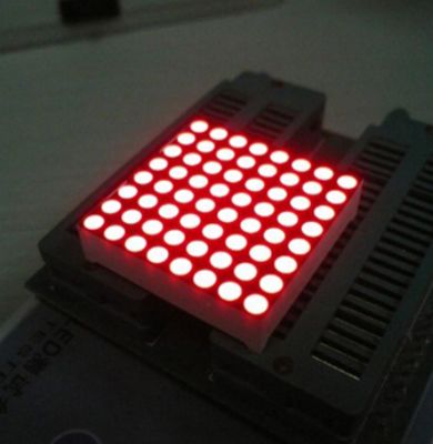 Giá tốt. 1.26 inch 3mm 8 x 8 Amber Dot Matrix màn hình LED trực tuyến