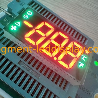 Giá tốt. Màn hình LED Đỏ/Xanh lục thuần 7 đoạn 17mm cathode chung cho Hệ thống làm lạnh kỹ thuật số trực tuyến