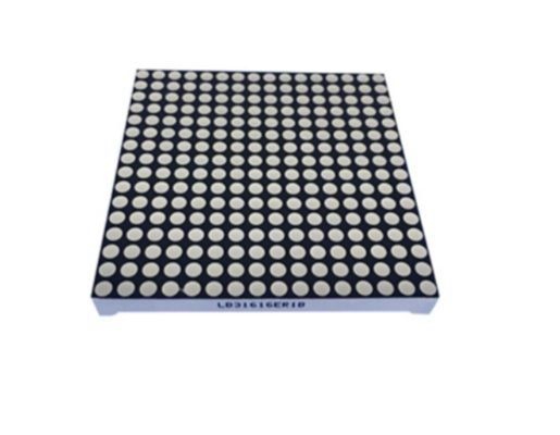 Giá tốt. Super brightRed 3mm 16 x 16 dot matrix led display Dòng Cáp cathode Cột Anode cho màn hình hiển thị trực tuyến
