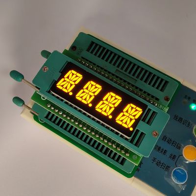Giá tốt. Ultra Bright Yellow 4 Digit 16 Segment Alphanumeric LED Display for Instrument Panel trực tuyến
