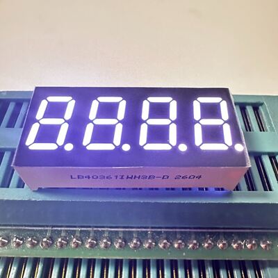 Giá tốt. 4 Digit 9.2mm Ultra Bright White Common Anode 7 Segment LED Display for Process Control trực tuyến