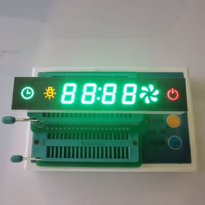 Giá tốt. Màn hình hiển thị 7 phân đoạn 4 chữ số tùy chỉnh Siêu sáng Grenn đen Màng chắn trực tuyến