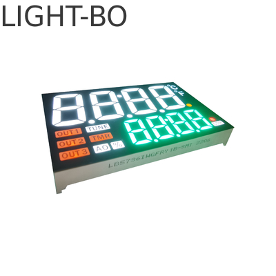 120mcd 8 chữ số Màn hình LED bảy ​​đoạn 10uA cho bộ điều khiển quá trình