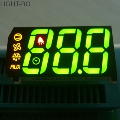 Độ sáng cao Nhiều màu Ba chữ số 7 Màn hình Led cho chỉ báo tủ lạnh