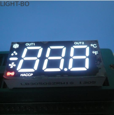 Giá tốt. Màn hình LED ba chữ số đa kênh Hiển thị siêu trắng để điều khiển hệ thống sưởi / làm mát trực tuyến