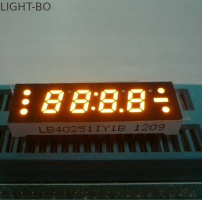 Giá tốt. Màn hình hiển thị đồng hồ LED 7 chữ số màu vàng 7 chữ số 75 inch, Ổ đĩa hiện tại nhỏ trực tuyến
