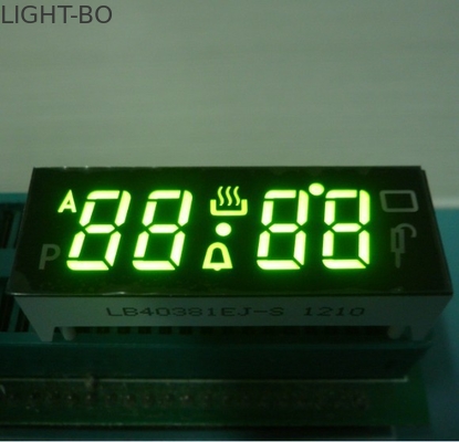 Màn hình LED số đen mặt, 7 phân đoạn 4 chữ số hiển thị với nhiệt độ hoạt động 120C
