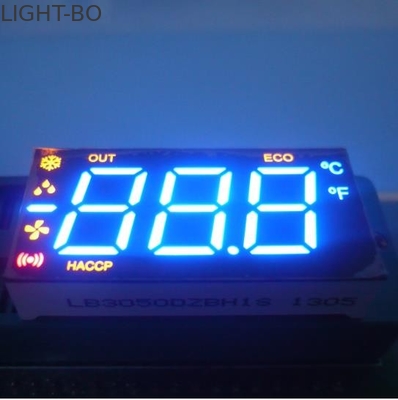 Màn hình LED nhiều chữ số nhiều màu 0,5lnch Ba chữ số để sưởi ấm cực dương chung CC / CA